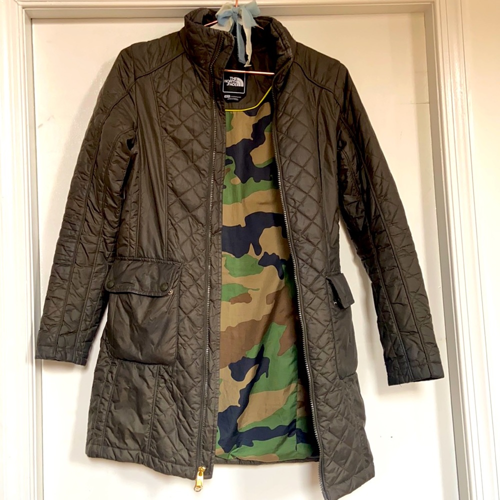 The North Face long jacket size XS